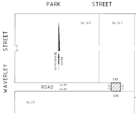 Site image for 147 Park Street, Moonee Ponds.
